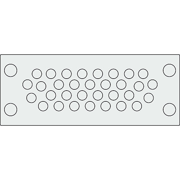 icotek Kabeldruchführungsplatte KEL-DPU 24/32 grau